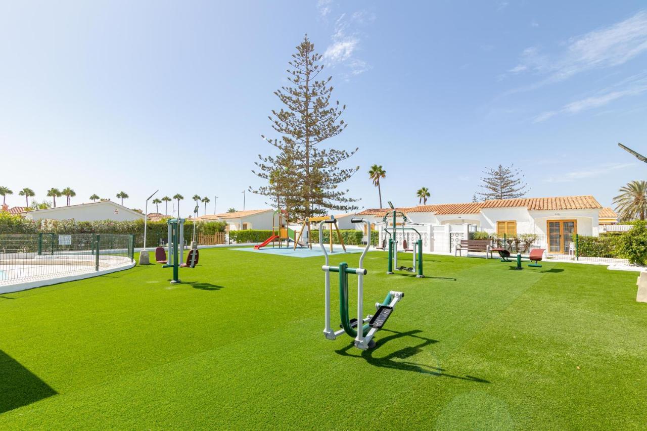 Canarian Holiday Home - Sunset Bungalow In Playa Del Ingles San Bartolomé 外观 照片