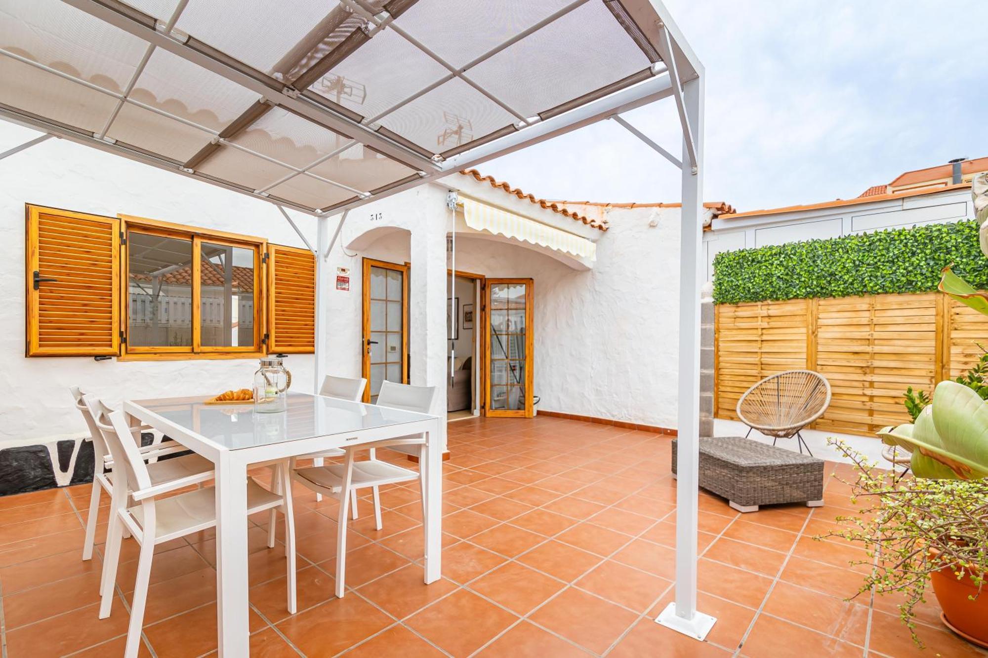 Canarian Holiday Home - Sunset Bungalow In Playa Del Ingles San Bartolomé 外观 照片